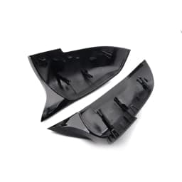 Rearview Mirror Cover Side Wing Rear View Mirror Case Cover Glossy Black For BMW serie 1 2 3 4 F20 F21 F22 F30 F32 F36 X1 F87 M3