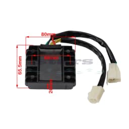DC Voltage Regulator Rectifier 12V 6 wires For GY6 50cc 125cc 150cc 200cc 250cc Motorcycle dirt bike Scooter ATV Quad Go-Kart