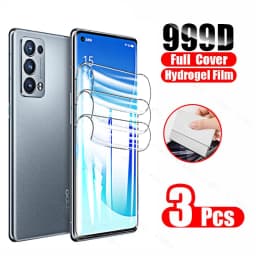 Hydrogel Film for Oppo Reno6 Pro Plus 5G Z Reno 6 Pro Z 6Z 6Pro Plus Films Screen Protector Protective Safety Film Not Glass