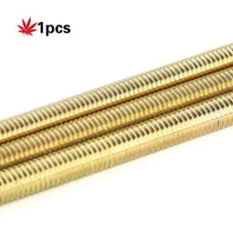 1PC Brass Thread Rod M2 M2.5 M3 M4 M5 M6 M8 M10 M12*250MM Brass Metric Bolt Full Thread Shaft Rod Bar Stud