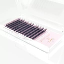 SONG LASHES New Premade Fans YY Shape Black Brown Eyelash Extension Two Tips C/D Curl High Quality Fans