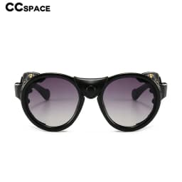 46311 Steam Punk Oval Windproof Goggle Sunglasses Vintage Men Women Shades UV400 Vintage Glasses