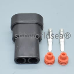 shhworldsea 2sets 2pin waterproof 9006 H11 9005 HB3 HB4 Headlight Fog Light Connector Plug Cable Socket Connector Repair Kit