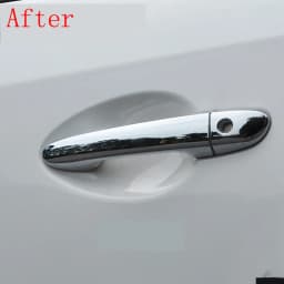 For Mazda Cx-5 Cx5 CX 5 2012-2022 Gloss Black Chrome Car Door Handle Cover Trim Car Styling Accessories