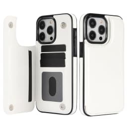 Wallet Double Button Flip Leather Case For Samsung Galaxy S25 Edge S24 Plus S23 S22 Ultra S21/S20 FE A16 A17 A26 A35 A36 A55 A56