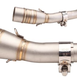 For X MAX 300 XMAX300 XMAX 250 XMAX250 2017 2018 2019 2020 2021 Middle Link Pipe full system Fit All 51mm Exhaust Muffler