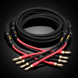 A Pair HIFI Speaker Cable Pure Copper with Silver-Plated Nerve Cable Main Speaker Surround Sound Connection Dedicated Cable