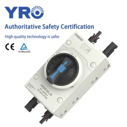 DC Isolator switch 4P 32A 1000V PV switch IP66 for Solar energy system inverter Outdoor Waterproof IP66 With TUV CE
