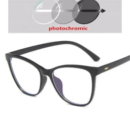 Rice Nail Frame Anti Blue Light Cat Eye Prescription Glasses For The Nearsighted TR90 Optical Spectacles 0 -0.5 -0.75 To -6.0