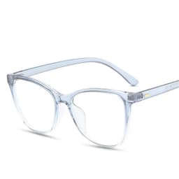 Rice Nail Frame Anti Blue Light Cat Eye Prescription Glasses For The Nearsighted TR90 Optical Spectacles 0 -0.5 -0.75 To -6.0