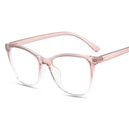 Rice Nail Frame Anti Blue Light Cat Eye Prescription Glasses For The Nearsighted TR90 Optical Spectacles 0 -0.5 -0.75 To -6.0