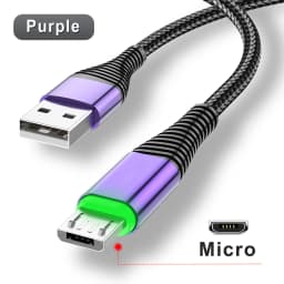 Lovebay 3A Type C Cable Micro USB For IPhone Fast Charge Cable For 13Pro Max Redmi Data Sync Charger Line 0.5/1/2m Charging Wire