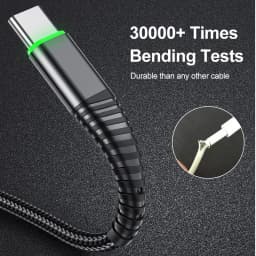 Lovebay 3A Type C Cable Micro USB For IPhone Fast Charge Cable For 13Pro Max Redmi Data Sync Charger Line 0.5/1/2m Charging Wire