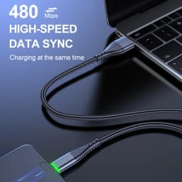 Lovebay 3A Type C Cable Micro USB For IPhone Fast Charge Cable For 13Pro Max Redmi Data Sync Charger Line 0.5/1/2m Charging Wire