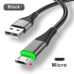 Lovebay 3A Type C Cable Micro USB For IPhone Fast Charge Cable For 13Pro Max Redmi Data Sync Charger Line 0.5/1/2m Charging Wire
