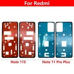NEW Tested Waterproof Adhesive Back Housing Battery Cover Glue Stickers For Xiaomi Redmi Note 10 7 8 9 11 4G 12 Pro Plus 11S 9S