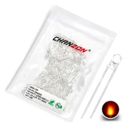 3mm LED Diode Kit Ultra Bright Warm White Red Green Blue UV Purple Yellow Orange Pink Clear Diffused Lens F3 Emitting Assortment