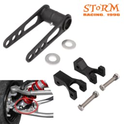 Motorcycle Front Rear Lowering 3.5" Adapter Kit Adjustable For Z400 LTZ400 KFX400 KFX450R DVX400 Z LTZ KFX DVX 400 KFX 450R