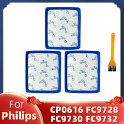 Fit For Philips PowerPro Expert CP0616 FC9728 FC9730 FC9731 FC9732 FC9733 FC9734 FC9735 Washable Inlet Filter and Exhaust Filter