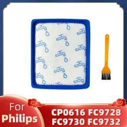 Fit For Philips PowerPro Expert CP0616 FC9728 FC9730 FC9731 FC9732 FC9733 FC9734 FC9735 Washable Inlet Filter and Exhaust Filter