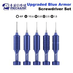 MECHANIC High Hardness Screwdriver Kit Convex Cross Torx T2 Y0.6 Pentalobe Phillips for iPhone 17 Tablet Repair Opening Tool