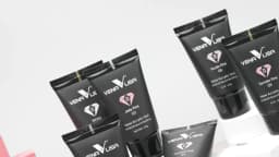 VENALISA Acrylic Gel 45g Jelly Pink Poly Nail Gel Nail Manicure Semi Permanent Extension Soak Off UV Constructin Gel French Gel