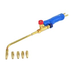 5pcs Nozzles Gas Brazing Torch H01-2 Oxygen Propane Acetylene Liquified Gas for Steel Copper Aluminum Silver Soldering Welding