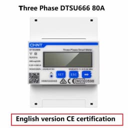 CHINT DDSU666 DTSU666 Multifunction Power Meter Programable V,A,W,KWH,VAR, MODBUS RS485 Electric Energy Meter Solar PV inverter