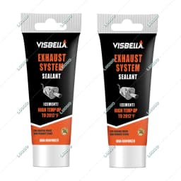 Car Exhaust Pipe Filler Glue High Temperature Silicone Sealant Repair Paste Motorcycle Auto Muffler Tailpipe Leaks Plugging Air