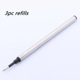 Luxury Metal Frosted Blue Rollerball Pen Write Switzerland Rose Golden Ball Point Pen Business Office School Supplies Writing