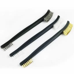 Double-end 3pcs Steel Wire Brush & 4pcs Nylon Pick Set Universal Hunting Gun Cleaning Kit Tactical Rifle Gun Cleaning Tool