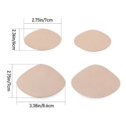 4Pcs/Set Fashion Woman Heel Repair Subsidy Shoes Hole Sticker Sneaker Lined Patch Cobbler Anti-wear Pads Foot Care Protector