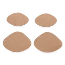 4Pcs/Set Fashion Woman Heel Repair Subsidy Shoes Hole Sticker Sneaker Lined Patch Cobbler Anti-wear Pads Foot Care Protector