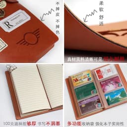 Korea Bandage Creative Handbook A6 Retro Portable Travel Notepad Diary Notebook