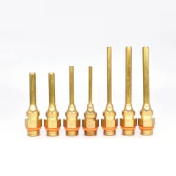 1Pcs Hot Melt Glue Gun Copper Anti-leakage Long Nozzle Large and Small Diameter Nozzle Hot Melt Glue Gun Nozzles