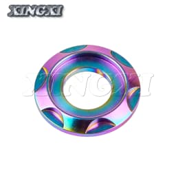 Xingxi Titanium Spacer M5 M6 M8 M10 Fancy Decoration Gasket For Motor Bike