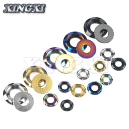 Xingxi Titanium Spacer M5 M6 M8 M10 Fancy Decoration Gasket For Motor Bike