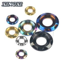 Xingxi Titanium Spacer M5 M6 M8 M10 Fancy Decoration Gasket For Motor Bike