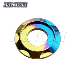 Xingxi Titanium Spacer M5 M6 M8 M10 Fancy Decoration Gasket For Motor Bike