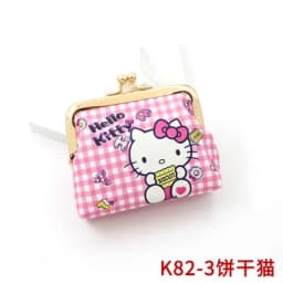 Hello Kitty Cartoon Coin Pouch Purse Sanrio Creative Small Wallet Wholesale My Melody Bags girls purse Kawaii Wallet Kid Purses
