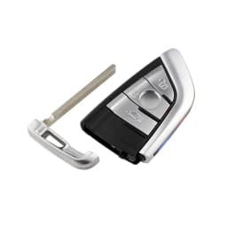 YIQIXIN Remote Smart Card Key 3/4 Buttons Shell Case For BMW 1 2 3 4 5 6 7 Series X1 X3 X5 X6 X5M X6M F Class Fob Insert Blade