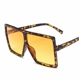 Sunglasses Square Women Sun Glasses Female Eyewear Eyeglasses Plastic Frame Clear Lens UV400 Shade Fashion Driving New