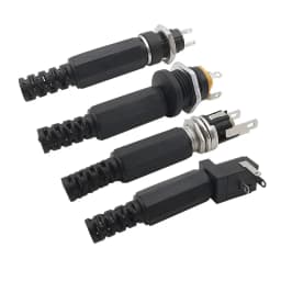 10Pcs 12V 5.5x2.1mm Plugs Jack DC Connectors 5.5*2.1mm DC Power Male Female Socket Nut Panel Mount DC Power Adapter Connector
