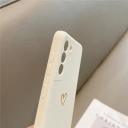 Cute Love Heart Phone Case For Samsung S25 S24 S23 S22 Ultra S20 FE S21 Plus Note 20 A53 A33 A13 A22 A52 A72 A42 A32 A12 Cover