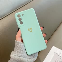 Cute Love Heart Phone Case For Samsung S25 S24 S23 S22 Ultra S20 FE S21 Plus Note 20 A53 A33 A13 A22 A52 A72 A42 A32 A12 Cover