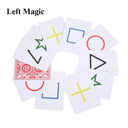 Funny Esp Classic Cards Group Card Sets Magic Tricks Close Up Street Stage Poker Magic Props Children Kids Magic Toy
