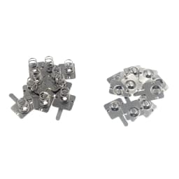 10PCS 13.5x11.5mm AA Battery Positive Negative Conversion Spring Contact Plate For the 5th battery spring