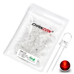 100 Pcs 5mm Led Diode Flashing White Red Green Blue Yellow Rgb Fast Slow Flash Diffused Clear Color Changing Light Emitting Lamp