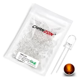 100 Pcs 5mm Led Diode Flashing White Red Green Blue Yellow Rgb Fast Slow Flash Diffused Clear Color Changing Light Emitting Lamp