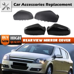 For Vauxhall Opel Astra H MK5 2004-2009 Holden Saturn Astra Door Wing Rearview Mirror Cover Replacement 6428200/6428917/6428925